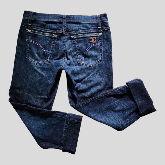 JOE'S JEAN'S (26) "Socialite Kicker Cropped" Denim - Picture 4 of 5